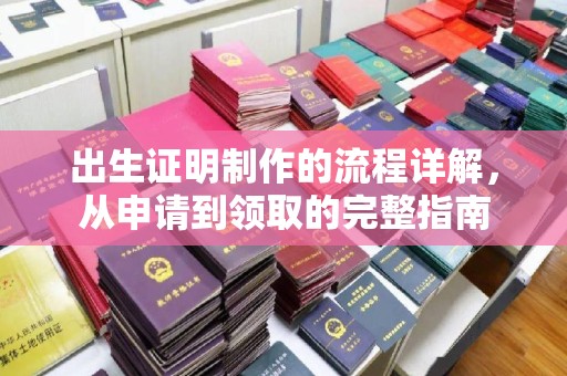 哈巴河出生证明制作的流程详解，从申请到领取的完整指南